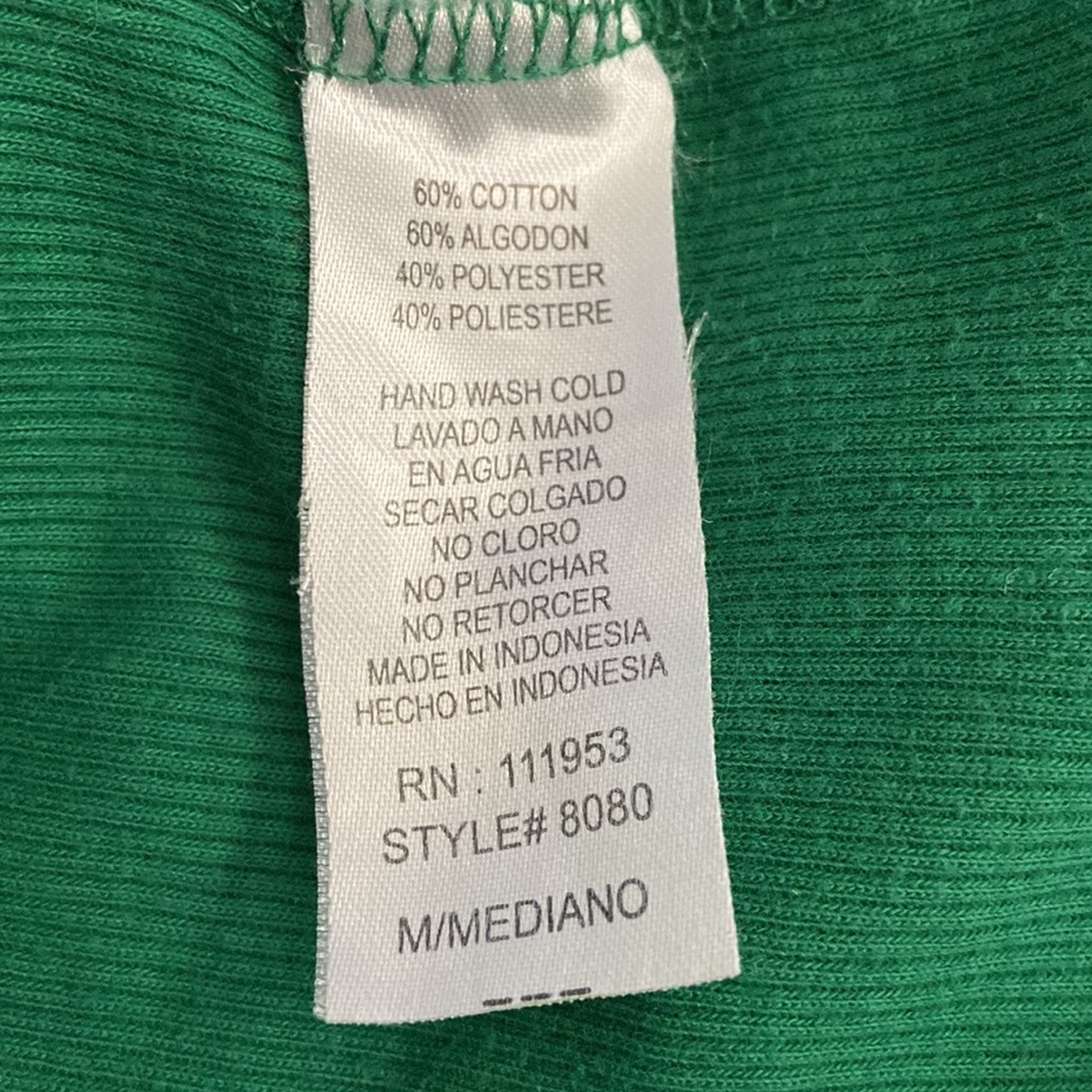 Like new Active Basic Ribbed Racerback Forest Green Tank - Picture 6 of 7